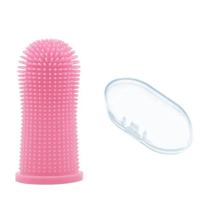 Escova de dentes de dedo silicone macio