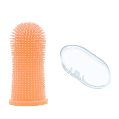 Escova de dentes de dedo silicone macio