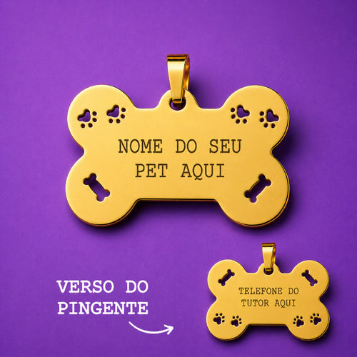 Pingente Premium Inox 3,5x4,0cm