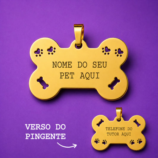 Pingente Premium Inox 3,5x4,0cm